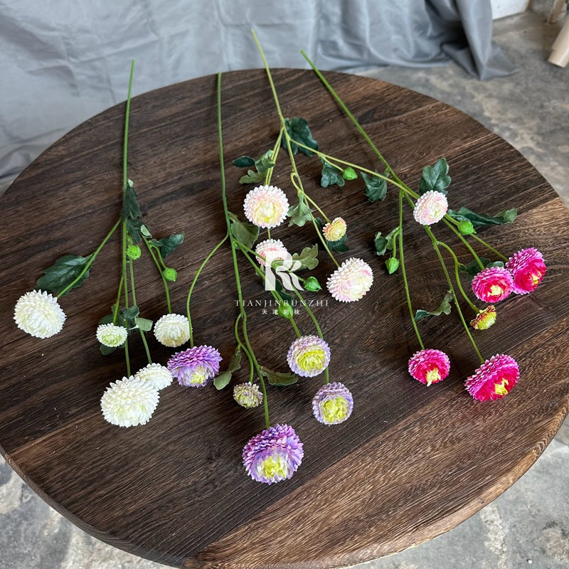 Small Ping Pong Daisy Daisy Artificial Flower